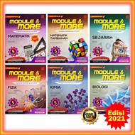 Buku Latihan : Module & More KSSM Tingkatan 5 EDISI 2021 - Matematik / Math Tambahan / Biologi / Kim