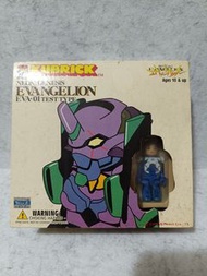 KUBRICK EVA 初號機/第三使徒：綾瀨遙/碇真嗣 3 件套《新世紀福音戰士》EVA-01 TEST TYPE