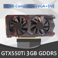 GTX550Ti 3GB GTX550Ti 3GB GTX1050TI 550TI 2GB 4GB 6GB 750 Computer Graphic Card 192Bit GDDR5 NVIDIA 