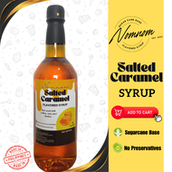 Salted Caramel Flavored Syrup 1kg Nomnom (Best for Coffee, Tea & Blended Drinks)