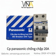 Cầu dao chống giật Aptomat tự động Panasonic 20A - 63A