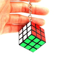 Rubik 3x3 Sticker Keychain Rubik Cube 3x3x3