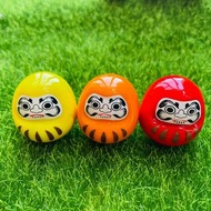 可愛日本達摩 不倒翁 福神 擺飾 玻璃 達摩