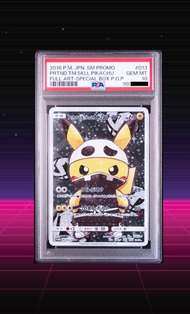 PSA 10 Poncho Pikachu Pretend Team Skull 賊仔 變裝 比卡超 Promo 013/SM-P