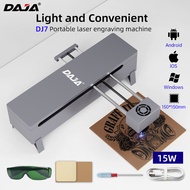 DAJA DJ7 Laser Engraver Mini Portable Smart Laser Engraving Machine for Lacquered Wood Plastic Stain