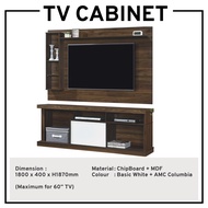 TV Cabinet With Feature Wall TV Mounting Cabinet Media Storage Cabinet TV Rack TV Console Hanging T