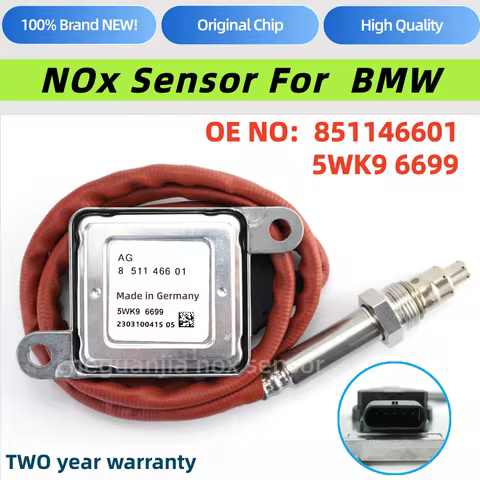 High quality New 851166601 5WK96699 5WK9 6699 Nitrogen Oxide NOx Sensor for BMW E90 280D 520D F01 F0