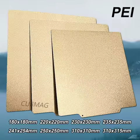 220/230/235/184/250/310mm PEI Sheet Powder Coated Build Plate for Creality K1 K1C K1max Ender 3 Adve