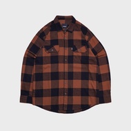 Epidemic Shirt | Flannel Mercia Brown