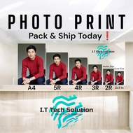 PICTURE PRINT HIGH GLOSSY PAPER A4 5r 4r 3r  2r & Cute Size Photo Print Pack & Ready to Ship Today!