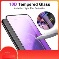 ANTI BLUELIGHT TEMPERED GLASS 10D FULL COVER Oppo A1K / A31 / A33 / A91 / A5(2020) / A9(2020) / ANTI