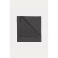 Serbet makan/napkin damask/full cotton polos grey 50x50