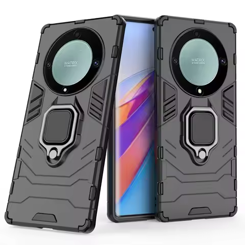 For Huawei Honor X9A Case Cover For Honor X9A Capas New Shockproof Back Bumper Armor Holder Magnetic