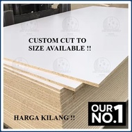 Custom Cut Chipboard Wood Shelf Table Top Wall Wardrobe 16mm White Melamine Board Laminated Chipboar