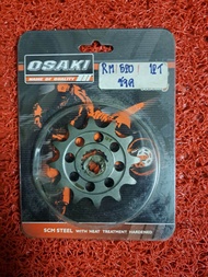 สเตอร์หน้า OSAKI สำหรับรถรุ่น SUZUKI RM125 T-Z  RM125K4 254-520-12T ราคาสุดยอดสเตอร์ราคาลดสุดๆ