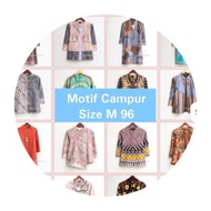 BOOM SALE JOHANNA BATIK - Mix Motif Campuran BLOUSE / TUNIK Size M 96