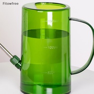Fitow 1L Long Mouth Watering Can Plastic Plant Sprinkler Potted Home Irrigation Accessories Practical Flowers Gardening Tools Handle FE