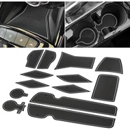 SENSHINE for Chevy Trax Accessories 2024 2025 2026 Cup Holder Insert Door Slot Mat Center Console Li