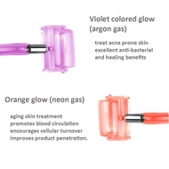 High Frequency Facial Roller Glass Tubes Electrodes Nozzles Replacement Acne Spot Remover Electrode 