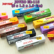(1 Piece) JOYKO ER-115 Eraser 10 Colors / Joyko ER-115 Eraser 10 Colors (1 Piece)