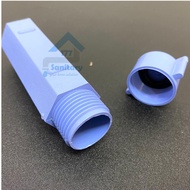 Pembuangan bak air Mandi Plastik 3/4 inch-tutupan tutup pipa buangan bak nepel fitting sambungan pipe acc material plastic
