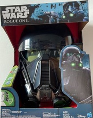 Hasbro death trooper face mask 星球大戰 面具 黑武士