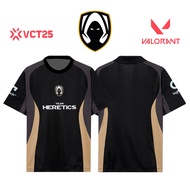 Team Heretics Valorant Esports Jersey 2025 VCT Club Training Uniforms