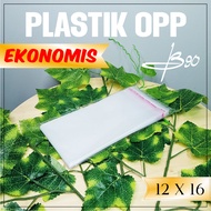 OPP plastic 12x16 cm Economical OPP plastic bag/ seal plastic Economical 12x16 cm glue plastic/ Cont