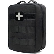 First Aid Kit EMT Medical IFAK Pouch, Molle Tactical Med Emergency Trauma Bag for Camping Home Car H