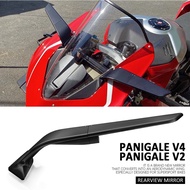 Suitable For Ducati PANIGALE V4 V2 2018-2022 Rearview Mirror High-Quality Fixed Wind Wing Reflective