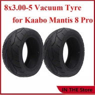 Official Kaabo Mantis 8 Inch Vacuum Tire X3.00-5 Tubeless Tyre For 00W*2 Electric Scooter