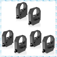 [R Q M U] 6Pack Time Clocks Ribbon for  PIX 10/15/20/21/25/35/28/55/75/95/200/3000/4000, TCX 11/21/2