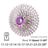 ZTTO Ultralight Road Bike Cassette 11 Speed SLR2 Cassette 11S 11-28T 11-36T Freewheel 11-32/34T 11V