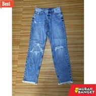 Latest women's jeans, HnM boyfriend women's jeans trousers (defect)