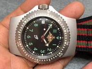 2017 左撇子 NOS 倉底 CCCP 蘇聯 RAKETA / Rocket 火箭 海軍版勇士防磁 31鑽 自動上鏈 潛水軍錶 手錶 40MM