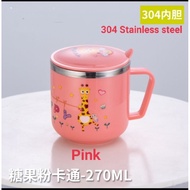 304 Stainless steel cup for kids Anti drop Cup