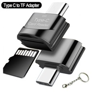 Mini OTG USB Type C to Micro SD Card Reader Ukuran 18 x 10 x 21 mm G3240