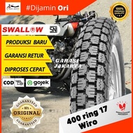 BAN LUAR MOTOR SWALLOW UKURAN 400-17 RING 17 S-212 WIRO SWALLOW