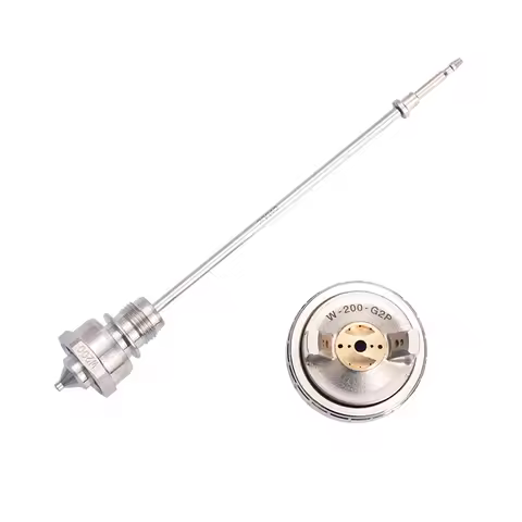 Japan Made HVLP Manual Handle W-200 Spray Gun Nozzle Needle Air Cap Kit 1.2/1.5/1.8/2.0/2.5mm for W2