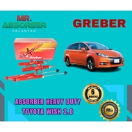 Greber Absorber - Toyota Wish 1.8, 2.0, Wish 1.8 ZGE20G/ ZGE20W, Avanza 03- 11, Avanza 12- 20, Innova 2.0