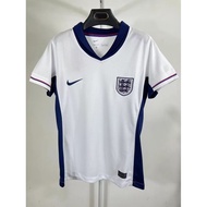 Football jersey fan question: 2024 England home women's edition jersey women's training sports casual football jersey