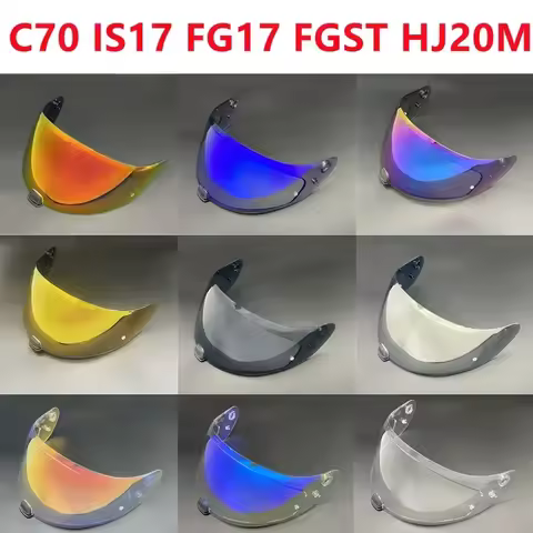 Motorcycle Helmet Shield for HJ20M HJC C70 FG-17 FG-ST IS-17 Helmet Visor UV Protection Capacete Cas