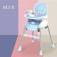 Muti-function Baby Dining Table High Chair Foldable Dining Table Chair Kid Feeding Chair With Wheels Remo