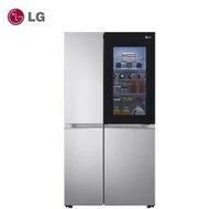 【LG】653L InstaView™敲敲看門中門冰箱《GR-QL62ST》壓縮機十年保固(含拆箱定位)