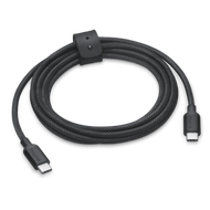 Apple - mophie 240W USB-C 至 USB-C 充電線 (2 米) - 黑色