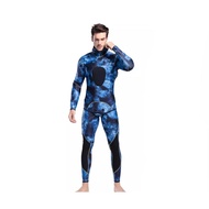 Wetsuit Spearfishing Neoprene 3mm Camo Camouflage - Baju Spearfishing