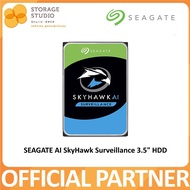 SEAGATE AI Skyhawk 3.5" HDD, 12TB/10TB/8TB. Singapore Local 3 Years Warranty **SEAGATE Official Partner**