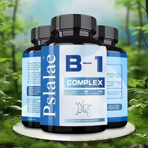 Vitamin B1 Complex - Improves Energy Levels, Boosts Metabolism, Support Digestive System, Bone and J