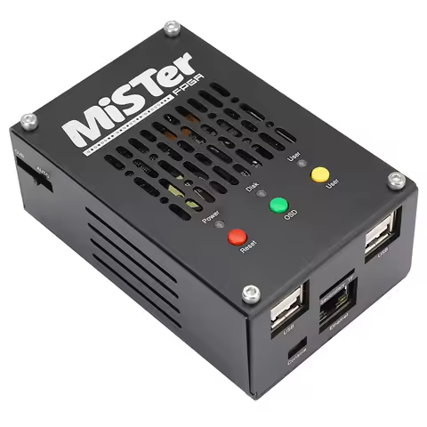2026 MiSTer FPGA Retro Game Console Aluminum Case DE10-Nano Core Accurate Emulation Multi System Ret