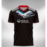 Lyon 3rd Third jersey, casual and fashionable team jersey, adult and children's sizes, 3D printed br